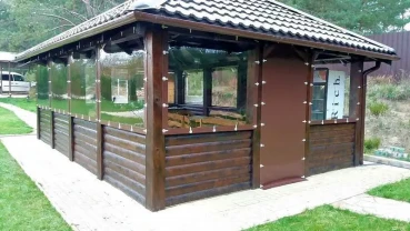 М'які вікна ( тентові штори ) для альтанки, 2023