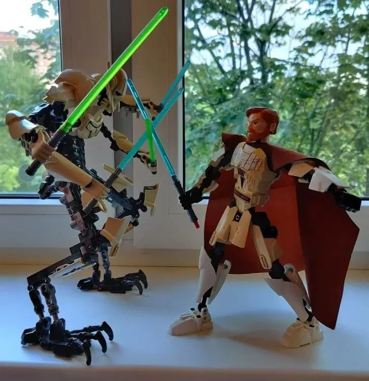 Фигурка конструктор Генерал Гривус Звездные войны высотой 32 см 9