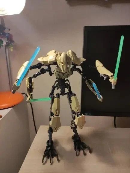 Фигурка конструктор Генерал Гривус Звездные войны высотой 32 см 5