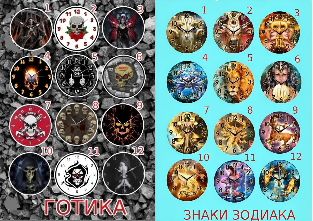 Настенные часы на любой вкус 3
