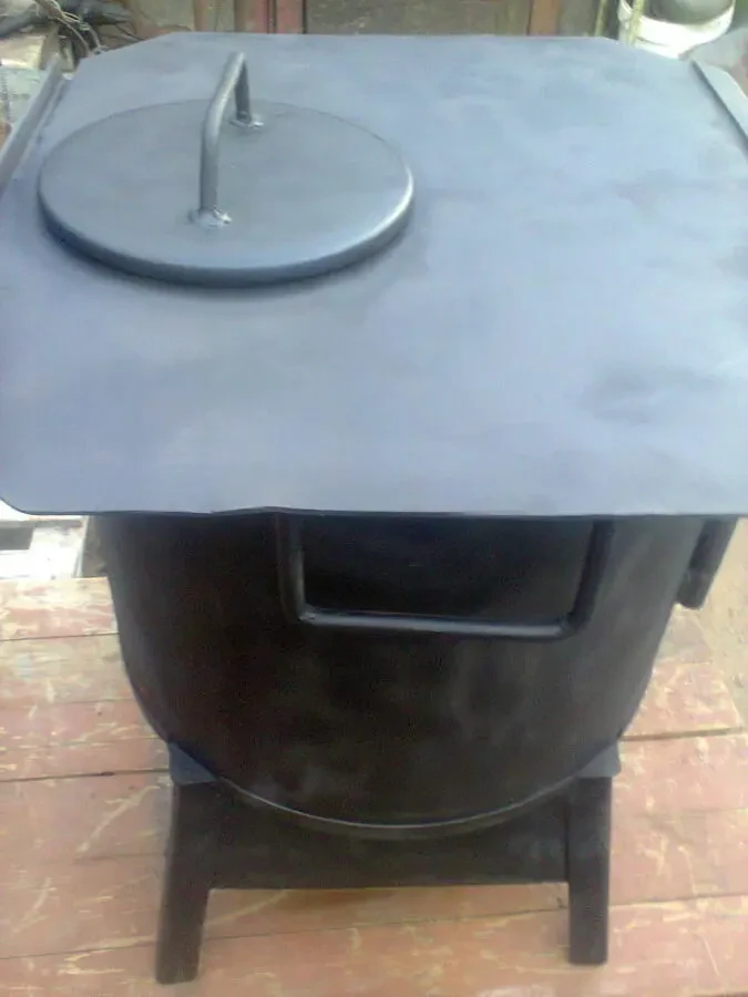 буржуйка - плита 5