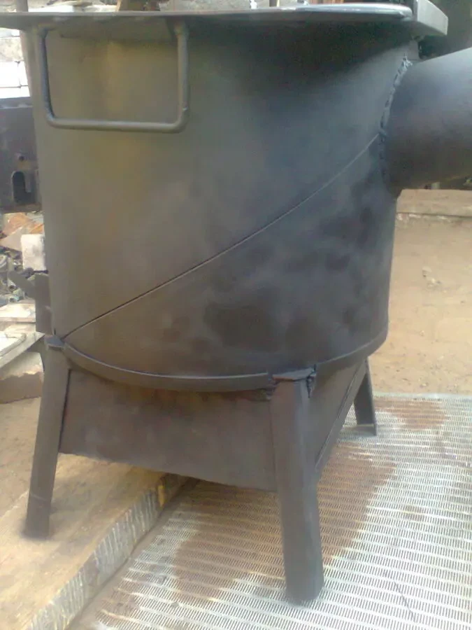 буржуйка - плита 4