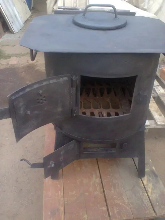 буржуйка - плита 6
