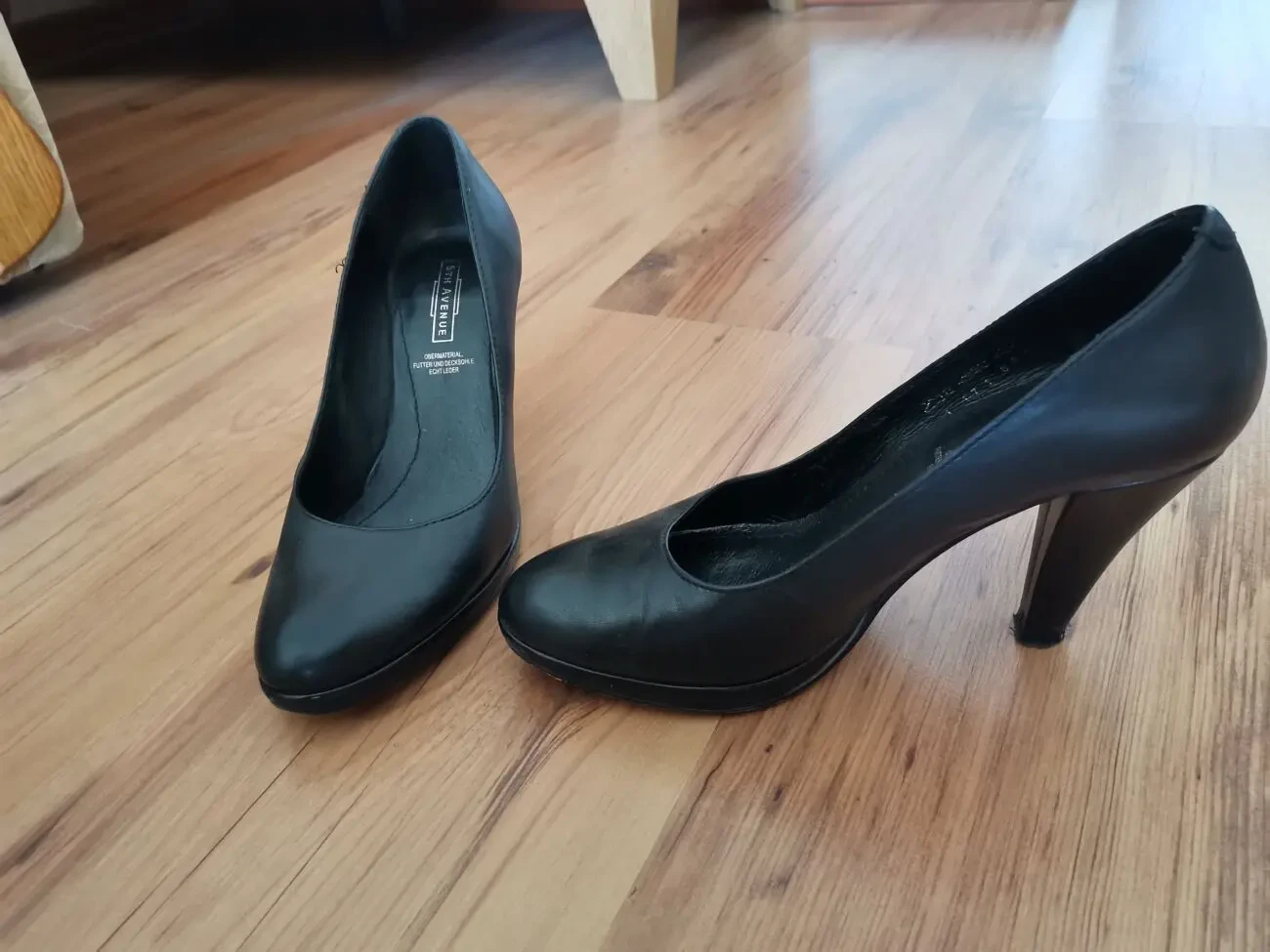 Туфлі шкіряні (туфли кожаные) 5th Avenue. Розмір 36 (23 см) 10