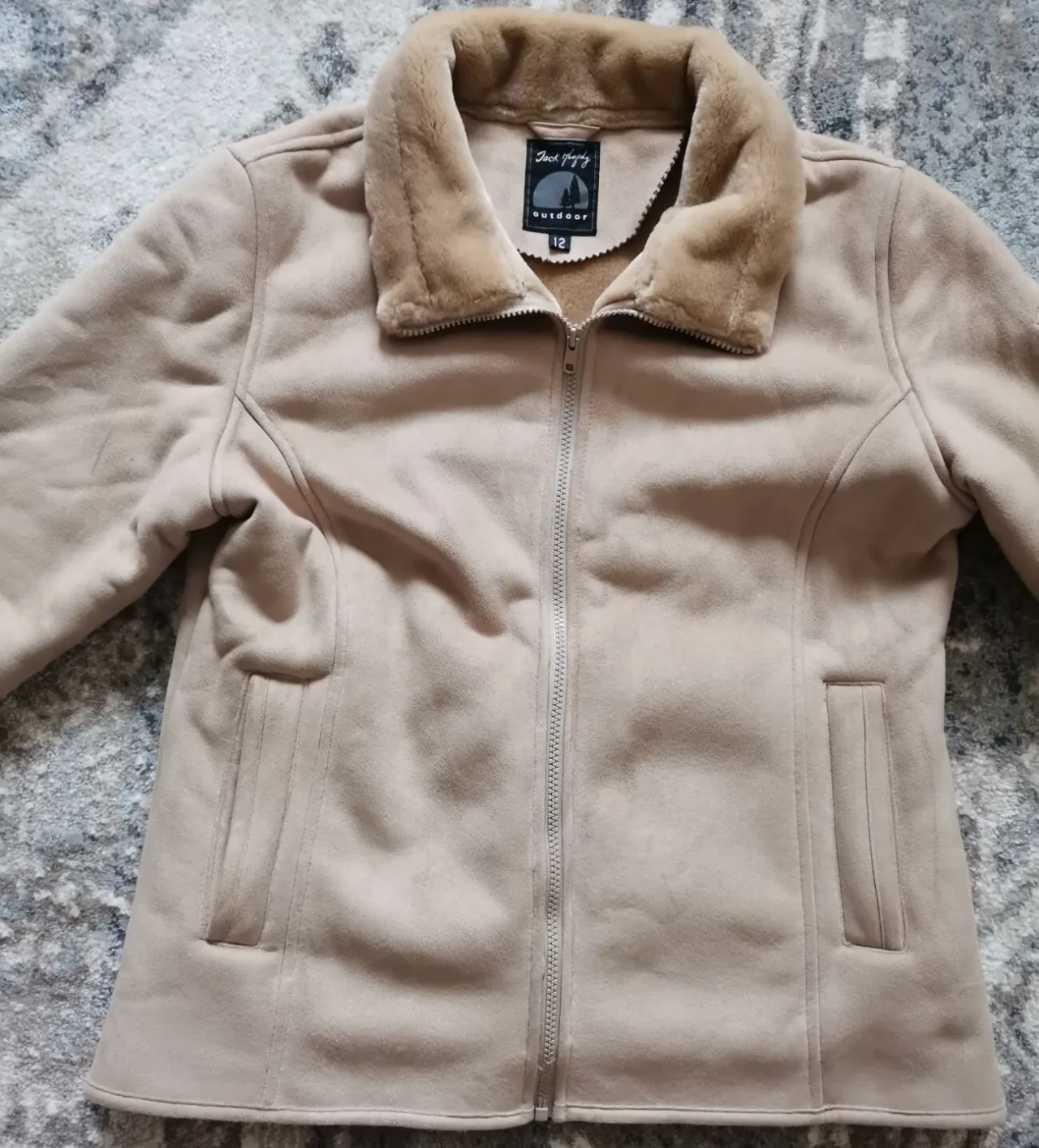 Дублянка штучна коротка Jack Furphy. Розмір 12 3