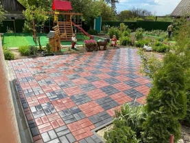 Тротуарна плитка Цеглинка купить в Харкові від виробника