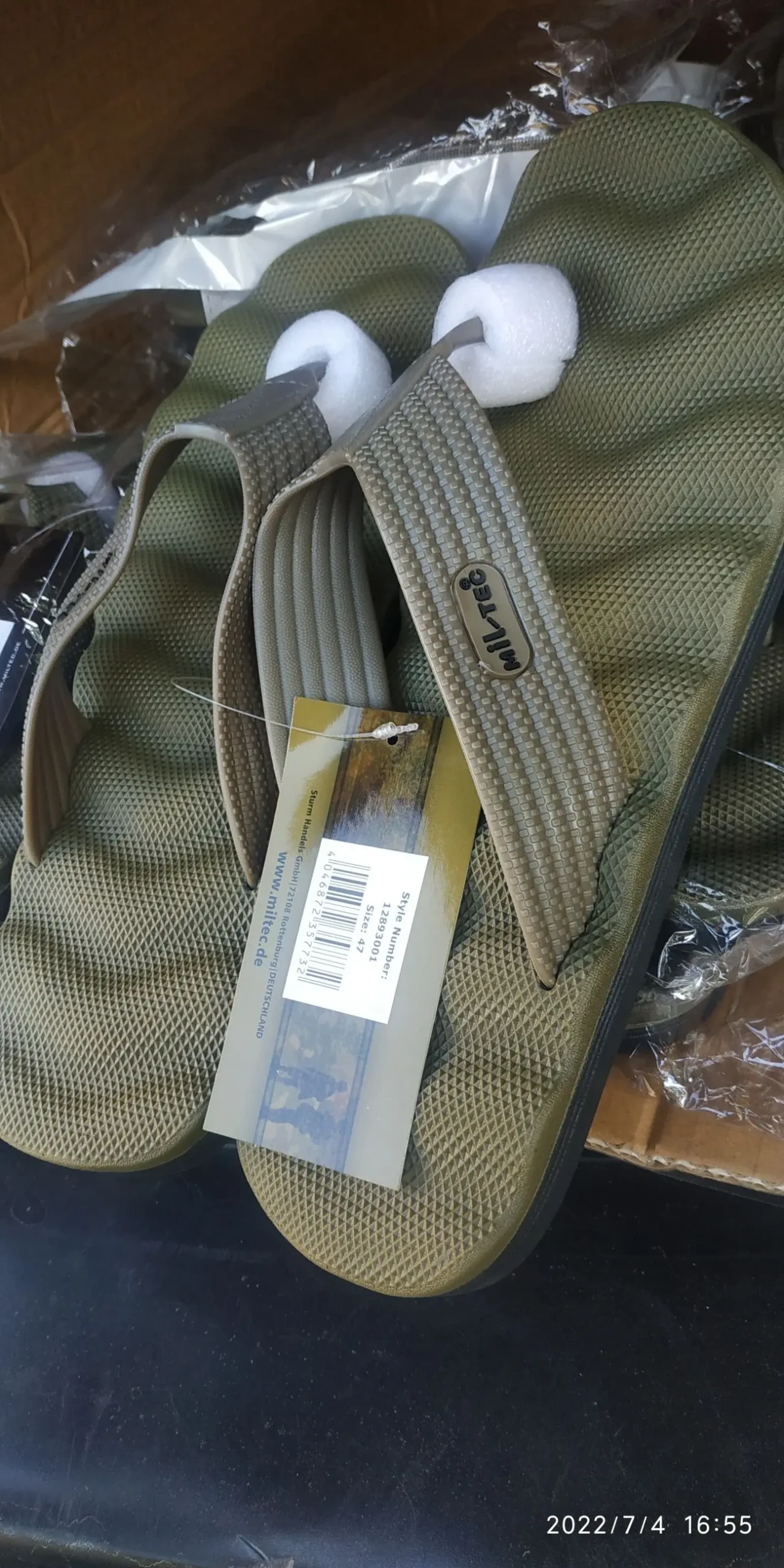 В'єтнамки тапочки Mil-Tec шльопанці Нові в наявності 2