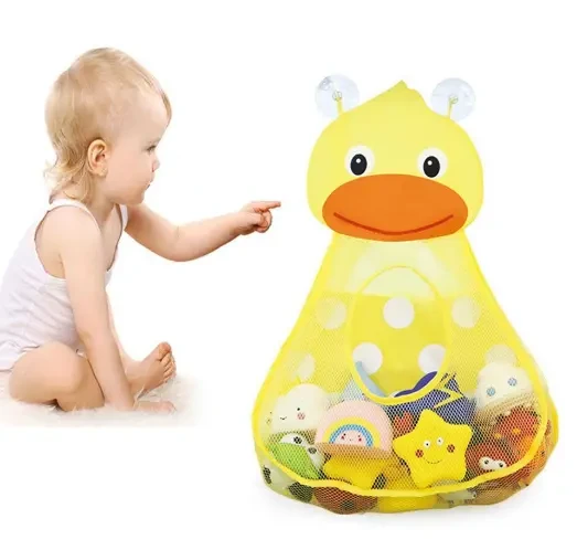 Органайзер у ванну для іграшок на присосках 4