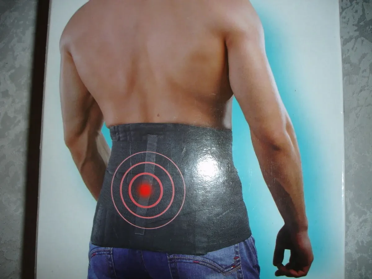 КОРСЕТ/пояс попереково-крижовий розмір XL, модель Л-4М-3, чорний