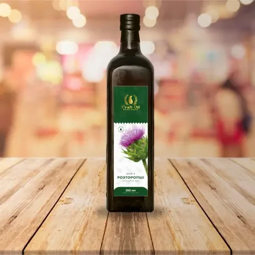 Масло расторопши  Олія розторопші сиродавлена  CraftOil