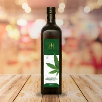 Масло конопляное  Олія конопляна сиродавлена  CraftOil