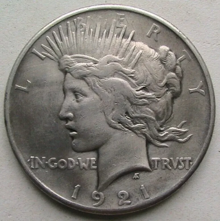 США 1 доллар 1921 Peace Dollar Мирный доллар Редко 3