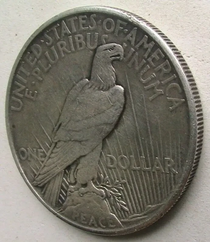 США 1 доллар 1921 Peace Dollar Мирный доллар Редко 9