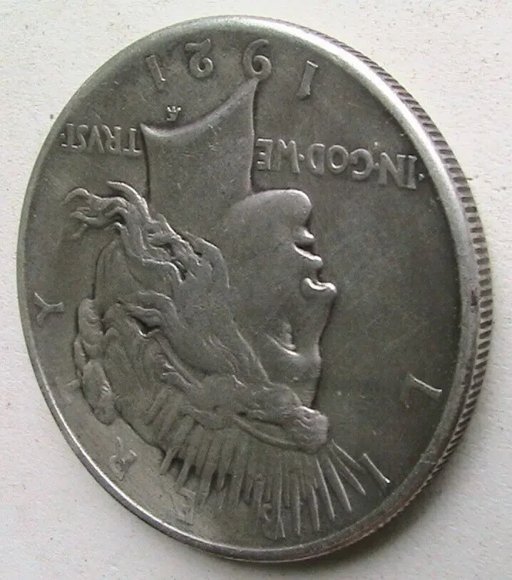 США 1 доллар 1921 Peace Dollar Мирный доллар Редко 8