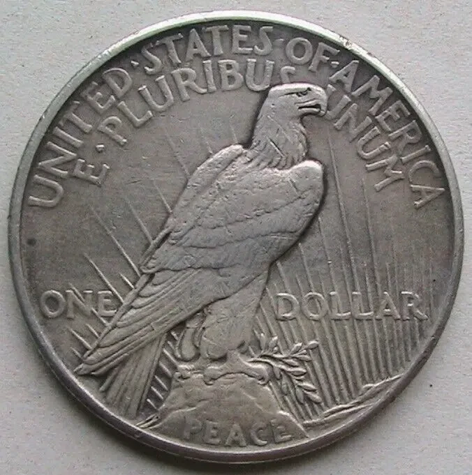 США 1 доллар 1921 Peace Dollar Мирный доллар Редко 4