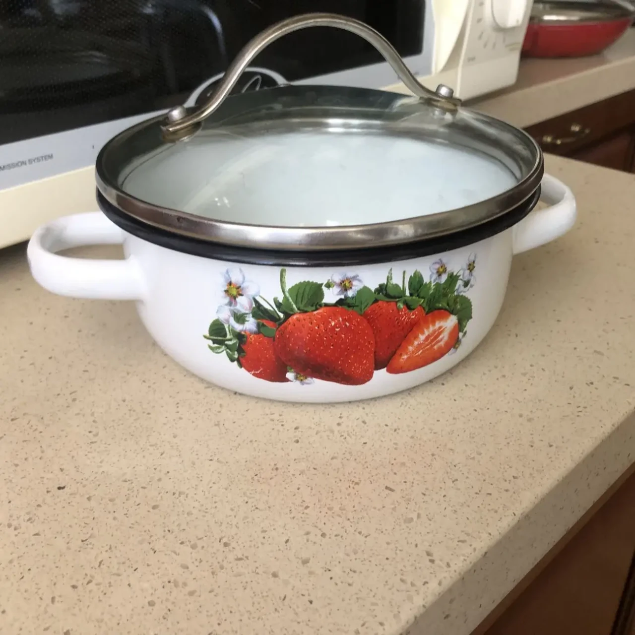 Каструля емальована -3л 9