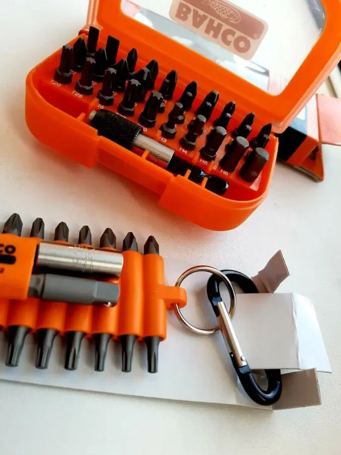 Набір професійних біт Bahco, Milwaukee. 3