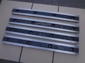 Ножи гильотинные изготовление по чертежам и готовые.