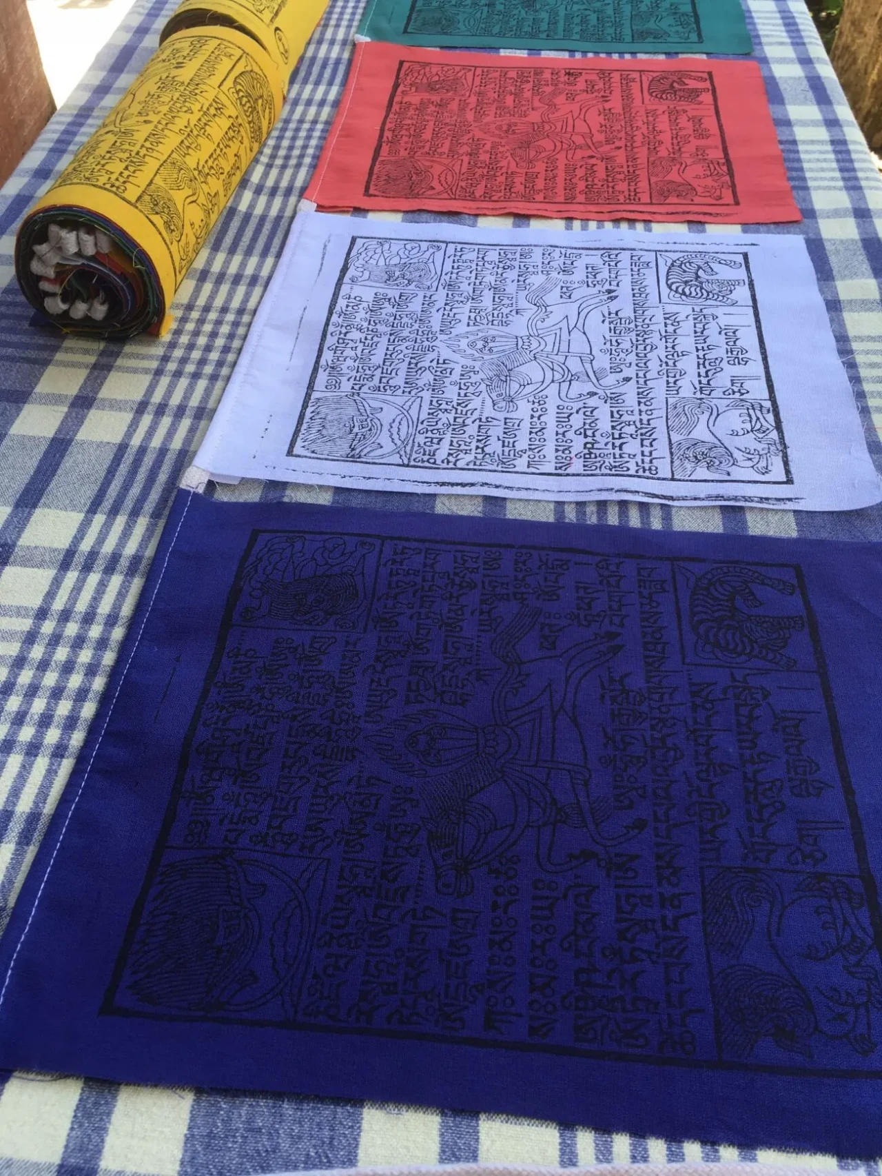 Флажки Лунг-Та, 25х32 см, 100% хлопок без синтетики. Lungta, лунгта 8