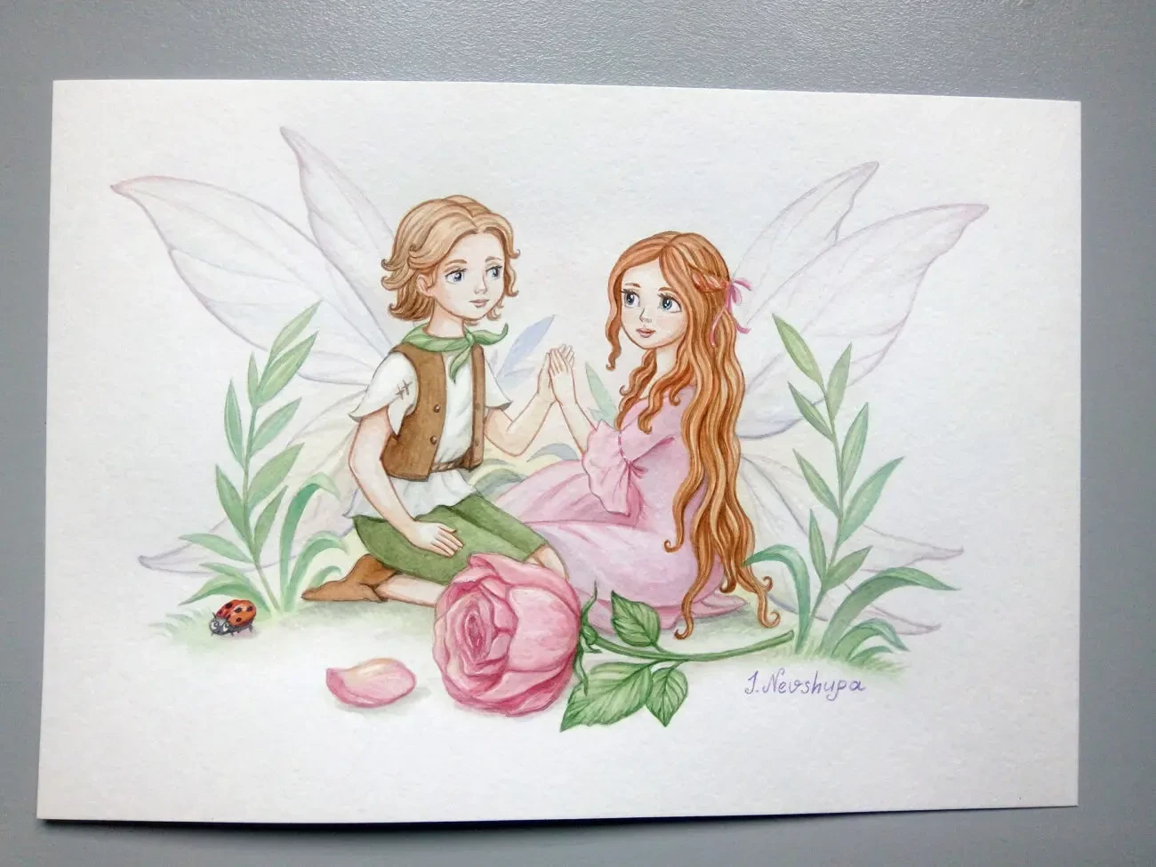 Акварельная картина 