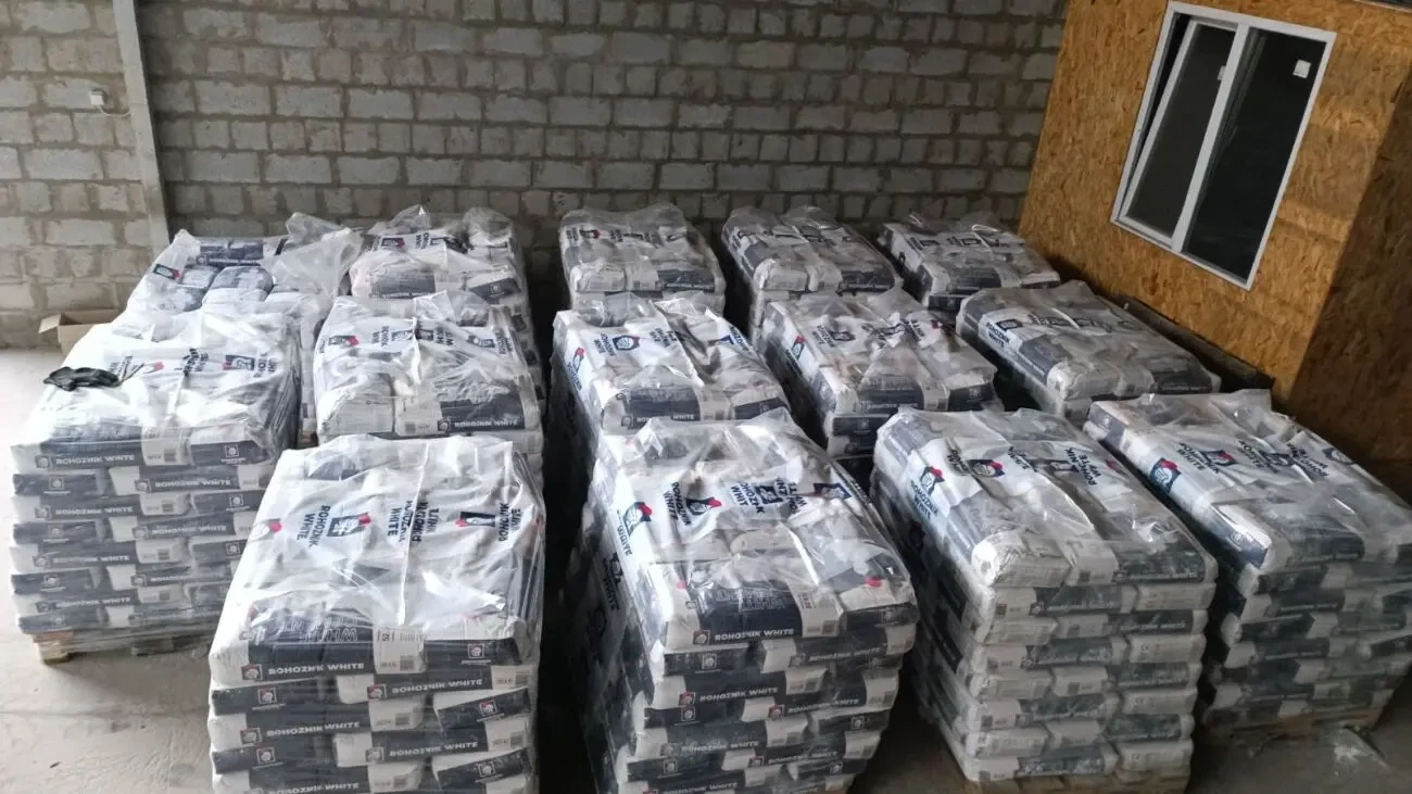 Цемент белый. Тротуарная плитка, Бордюры, Свое произв-во склад Днепр 2