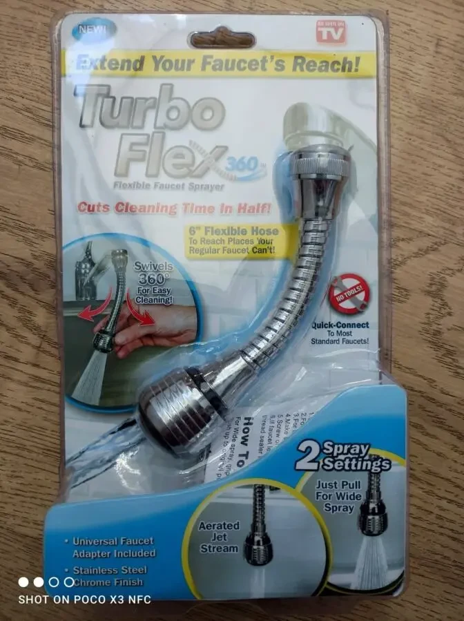 Насадка на кран гнучка 5