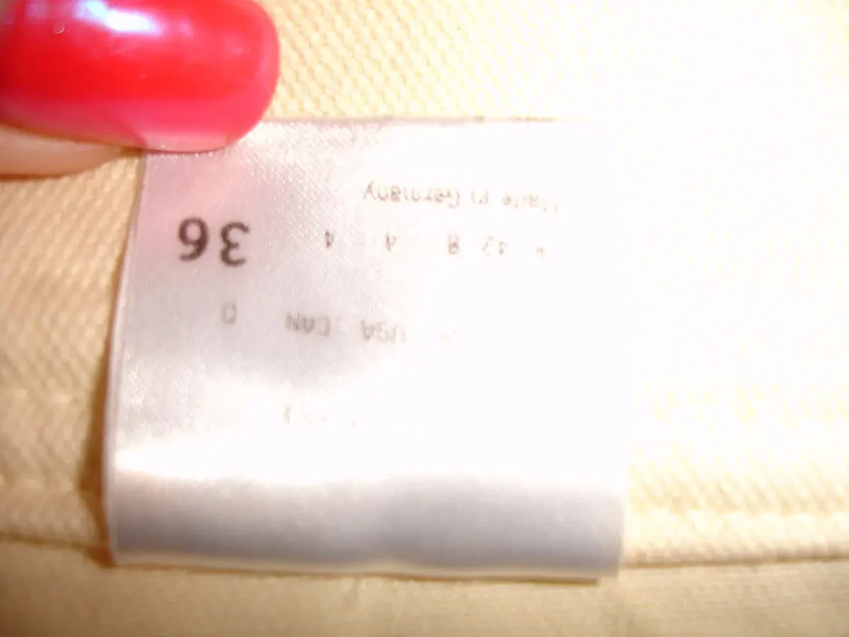 ЮБКА/спідниця EU 36, світло-бежева, НОВА, натуральна, НІМЕЧЧИНА, міді 5