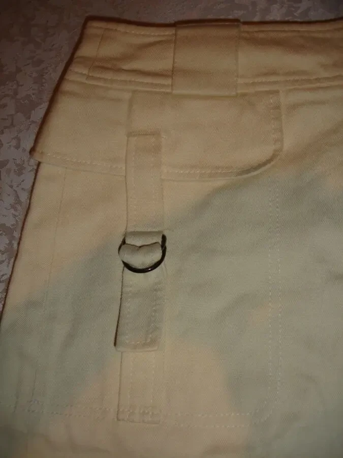 ЮБКА/спідниця EU 36, світло-бежева, НОВА, натуральна, НІМЕЧЧИНА, міді 7