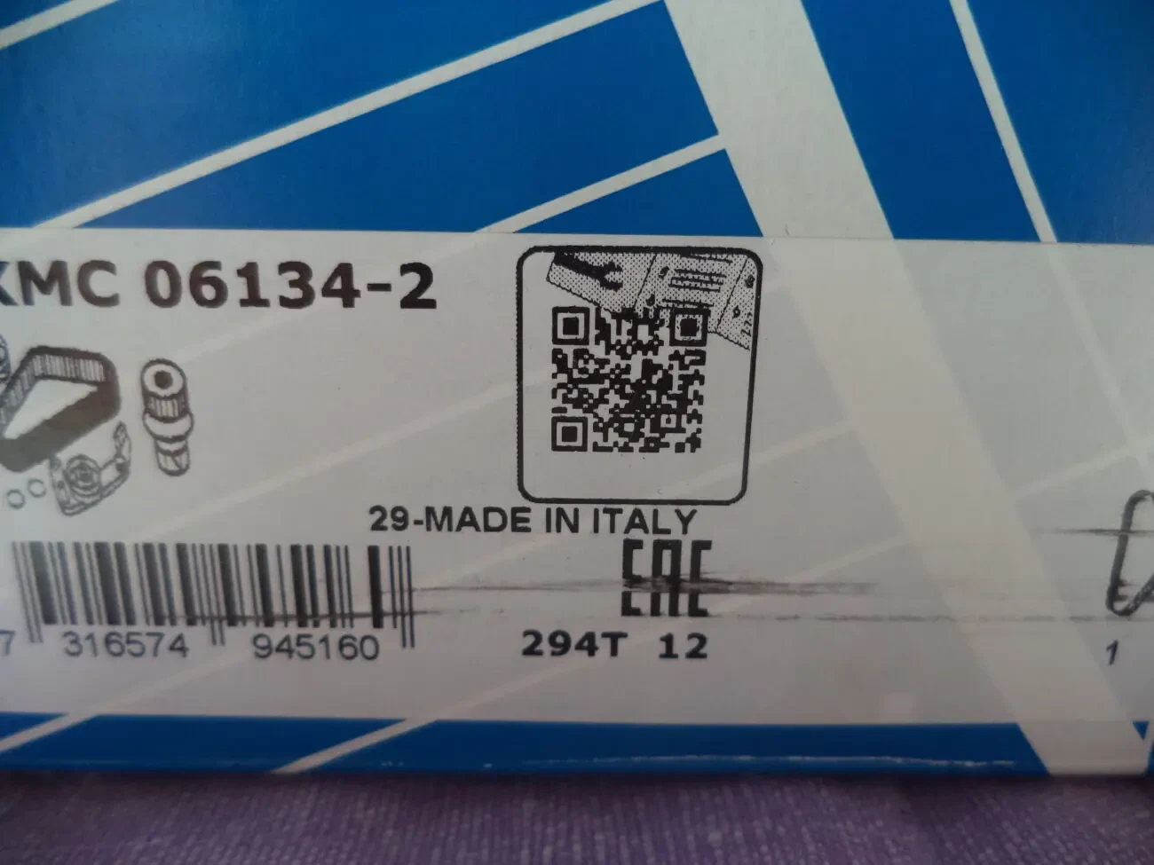 Комплект ремня ГРМ + Помпа Renault Megane 3 DC: К9К Рено Меган 3 5