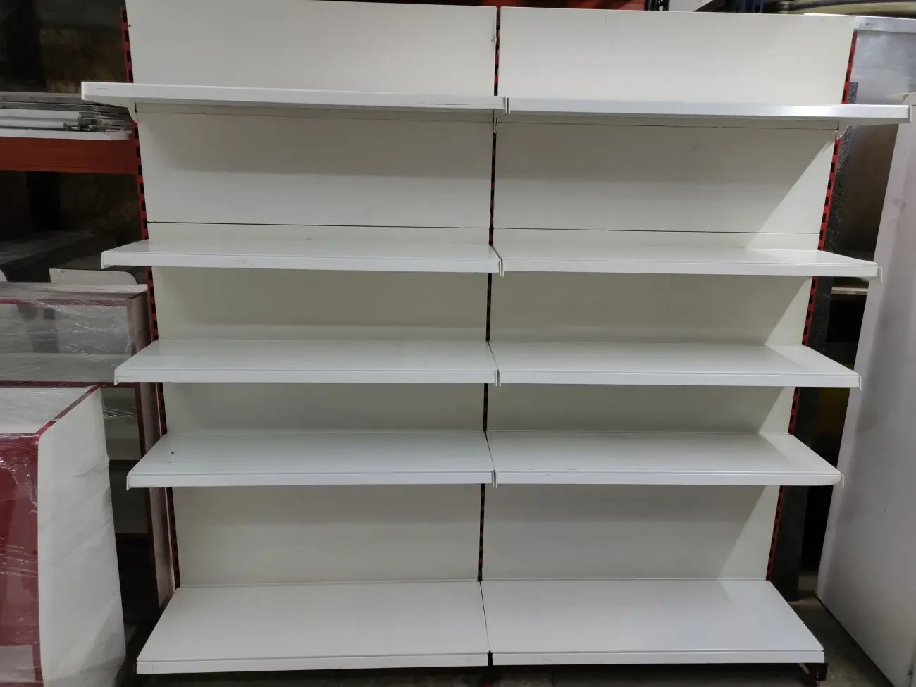 Торгові стелажі металеві б/в, стелаж 2 м. 5