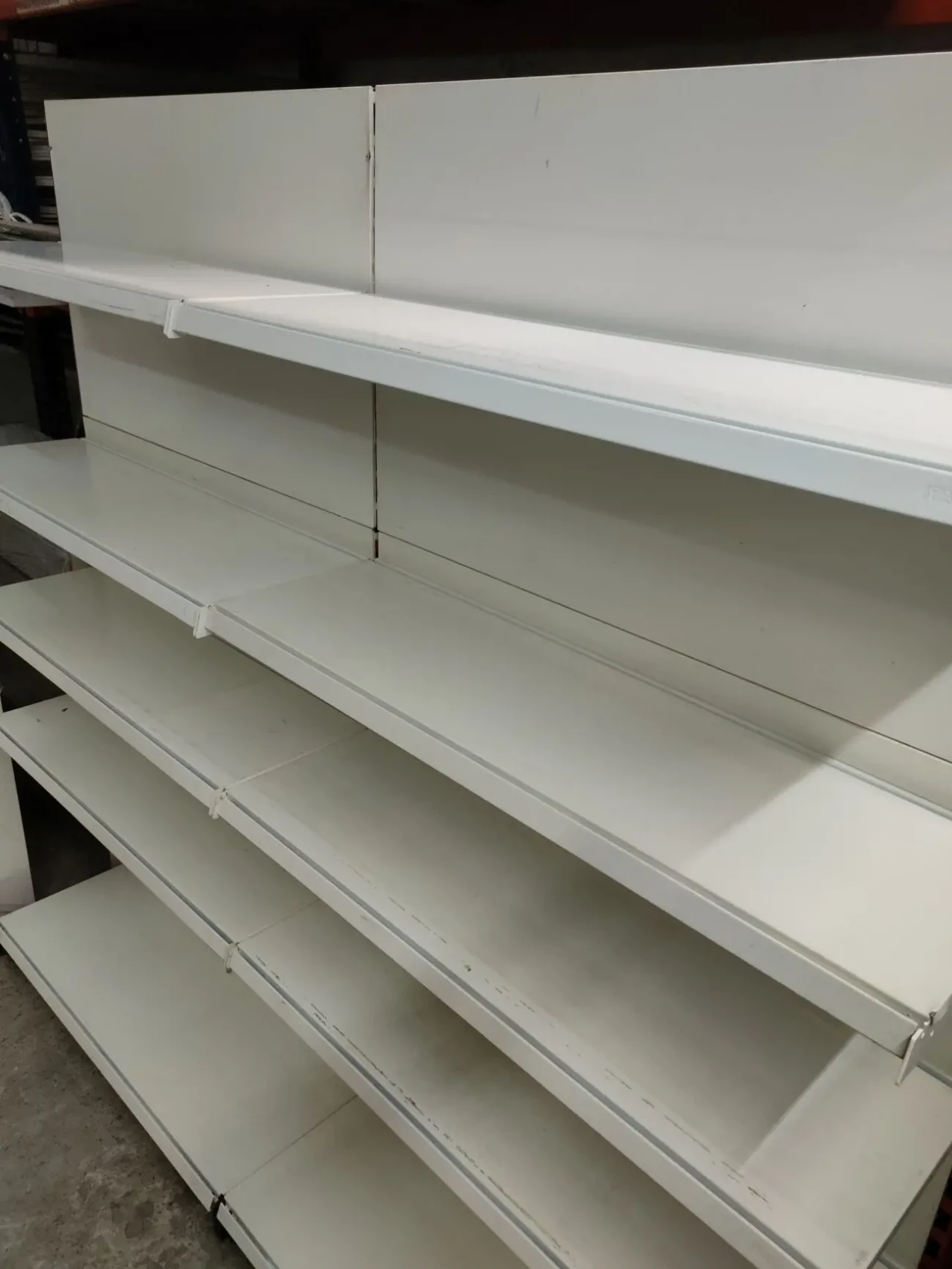 Торгові стелажі металеві б/в, стелаж 2 м. 3