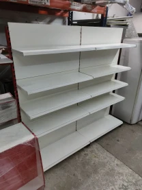 Торгові стелажі металеві б/в, стелаж 2 м.