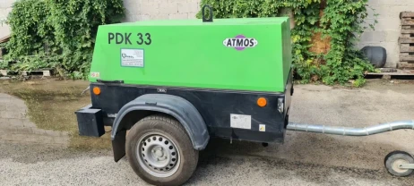 Компресор пересувний дизельний БУ Atmos PDK 33 - 5 кубів