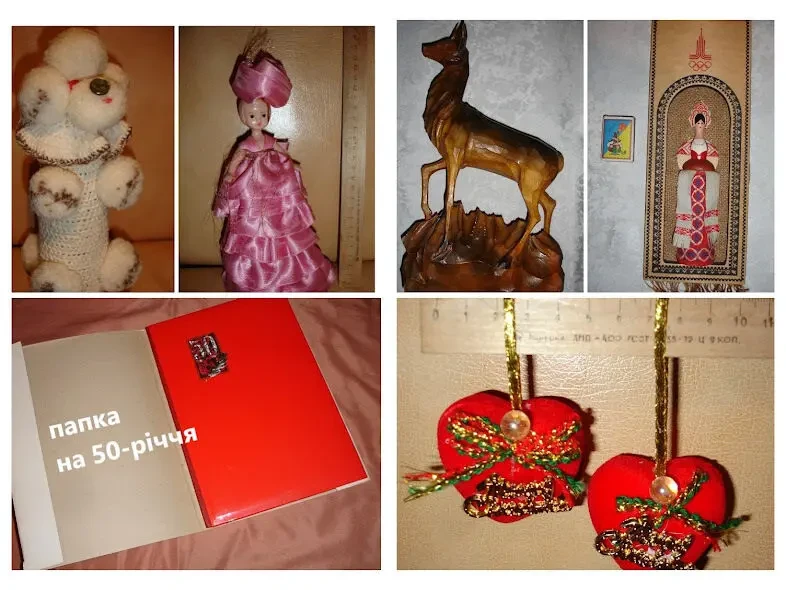 ПОДАРКИ/подарунки - лялька, собака, олень, папка; раритети. НОВІ