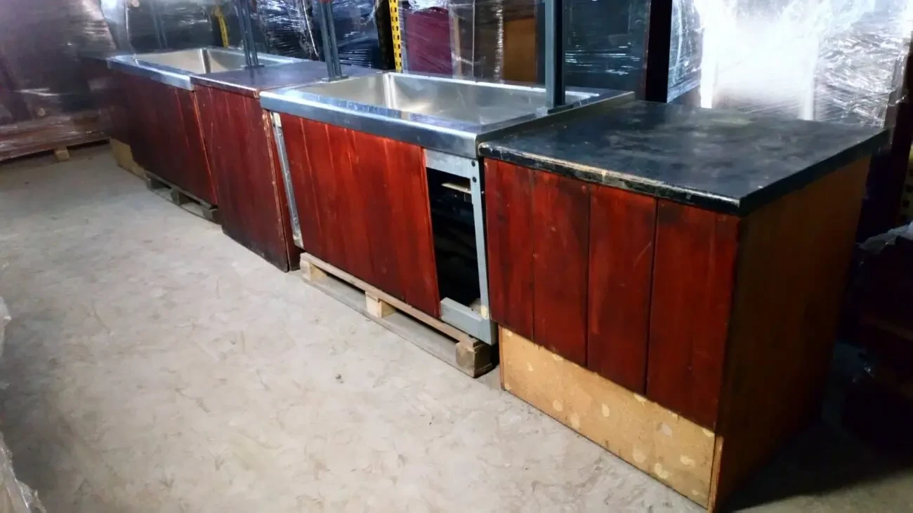 Линия самообслуживания (роздачи), мармиты, витрины 5